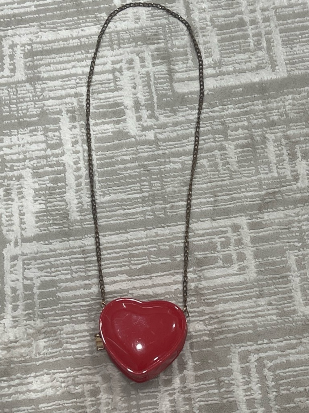 Red Heart Mini Crossbody Bag - Women Mini Bag